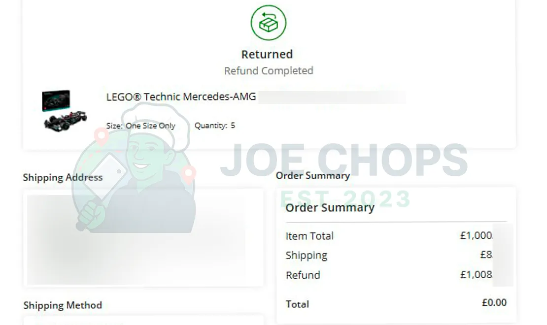 Fanatics Order Success